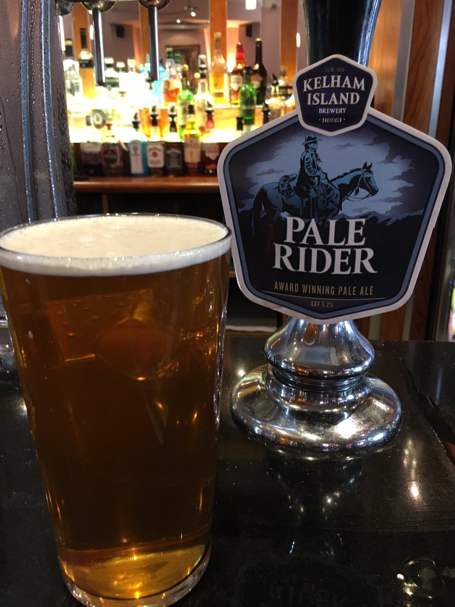 lexan71's tweet photo. @GoodBeerTweet @RealAleBloke breakfast & @KelhamBrewery Pale Rider @jdwtweet Kings Fee #Hereford Gd start 2 the day! https://t.co/O9GyHDli2n