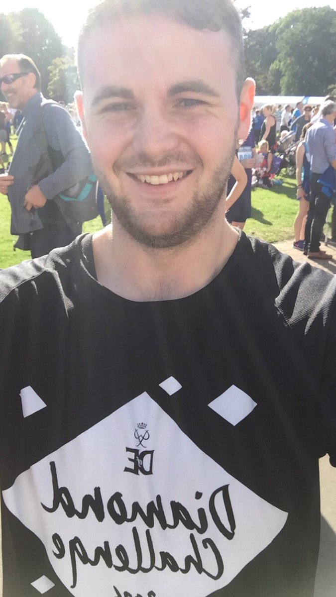 AshLister1993's tweet photo. About to run my first #cardiff10k for the Duke of Ed Award #charity #letsdothis #diamond #challenge https://t.co/DYYfvl3VEw