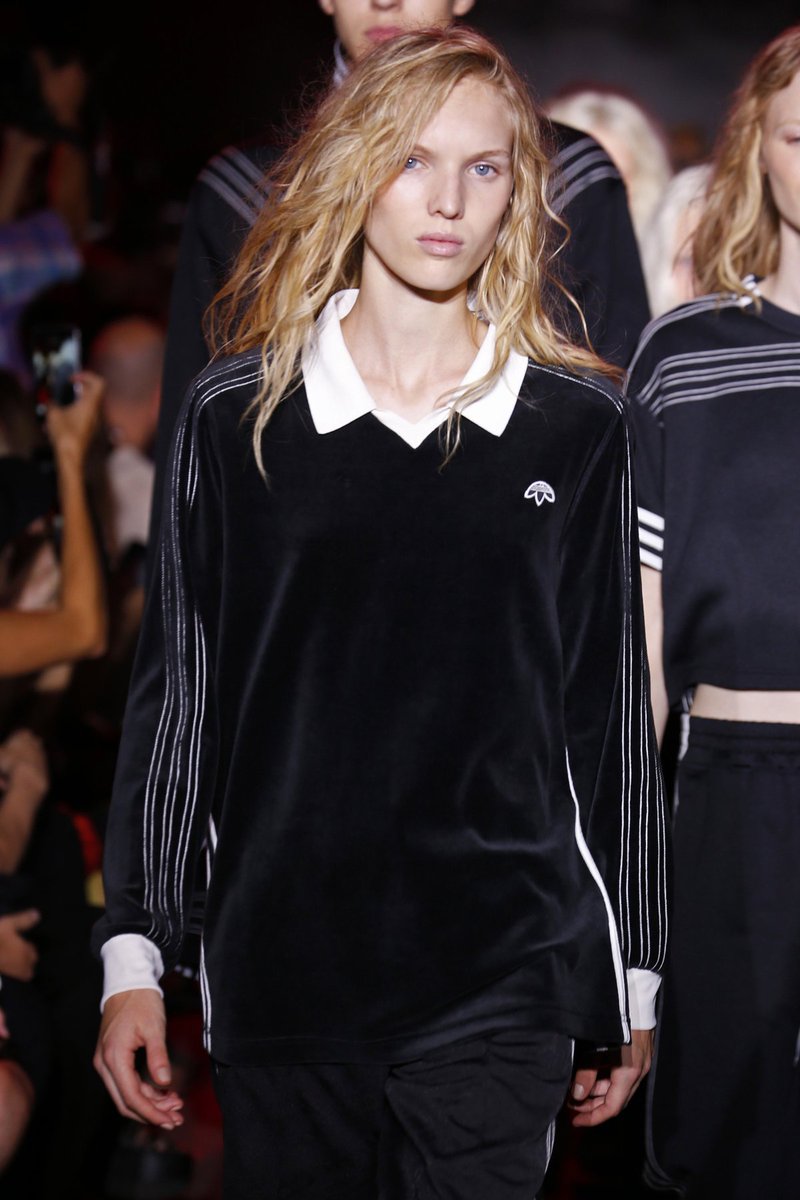 BoF's tweet photo. .@AlexanderWangNY announced a collaboration with @adidasoriginals. See all the looks: https://t.co/wu73C84v6j #NYFW https://t.co/qZeI7OP9H9