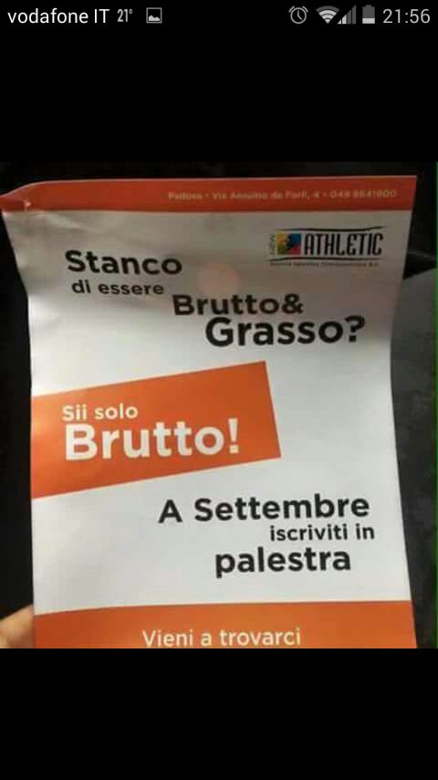 marconapolit's tweet photo. #marketing?  Lo stai facendo bene #palestra #buonipropositi #settembre https://t.co/30vXVPSr02