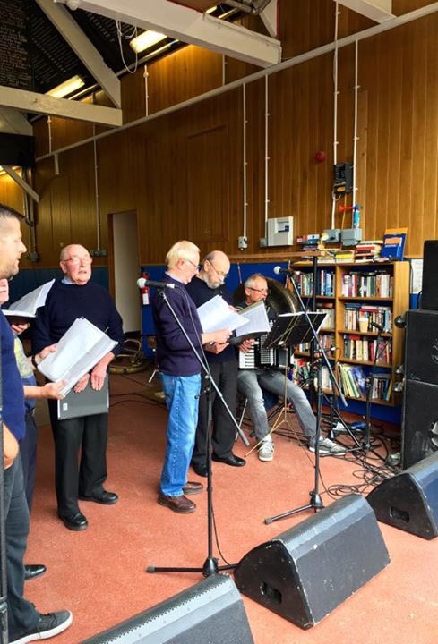Performing yesterday <a href="/StaithesFest/">Staithes Festival of Arts and Heritage</a> We'll be on again later today, about 6pm
(Photo A Scot)