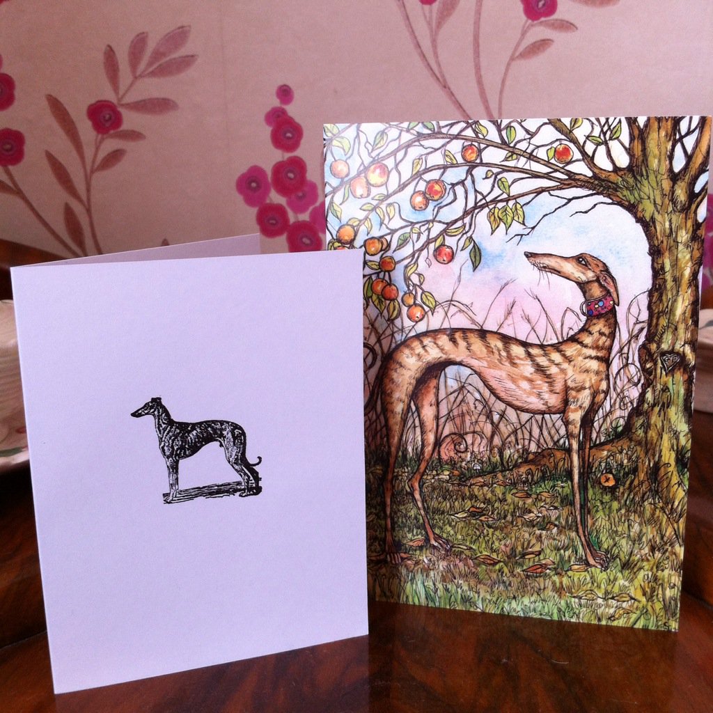 PomPomWhippet's tweet photo. *admires cards* #highshelf @BertieRace @PottsAndPlum https://t.co/dxTFmr6zbC