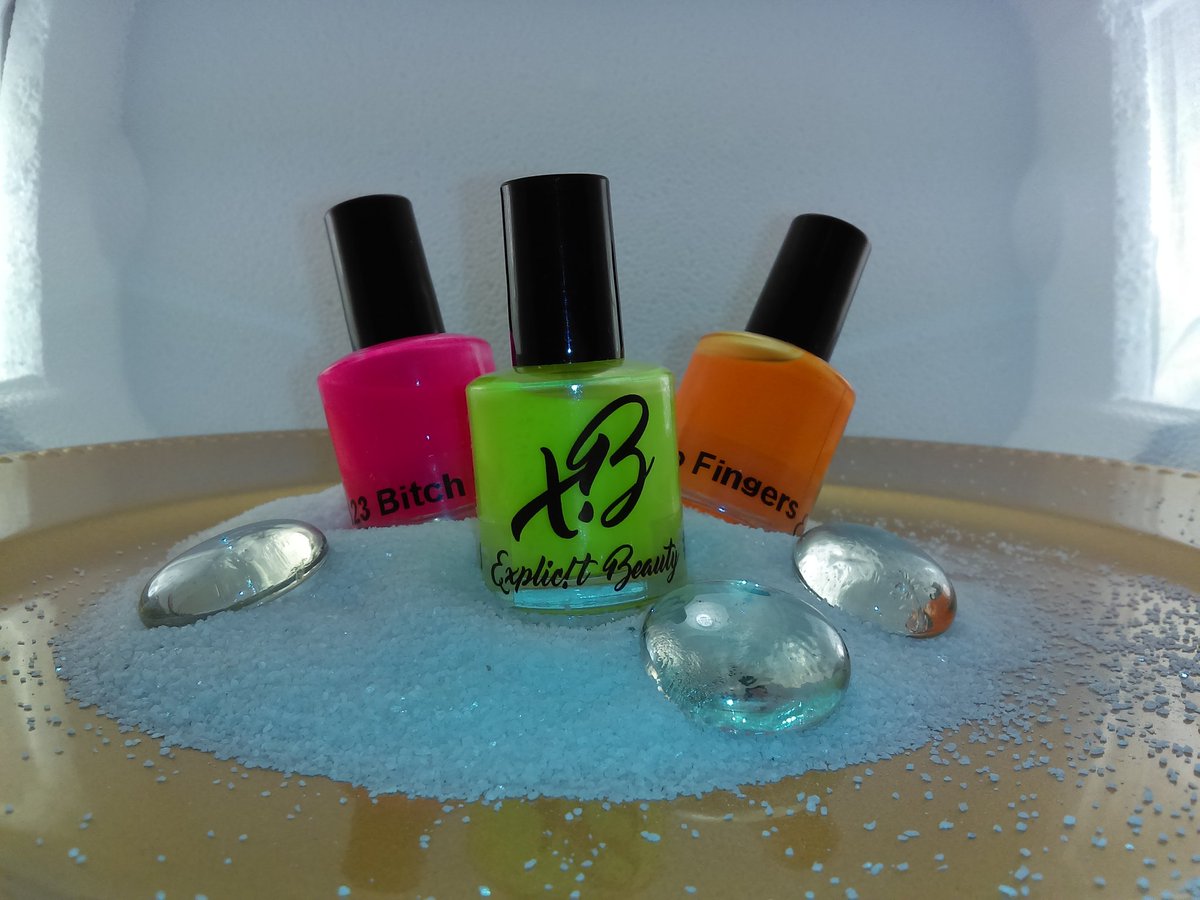 We have a winner! Our lucky follower is Jacki Bilon. She won our Summer Neon Collection. Thank you for following us.