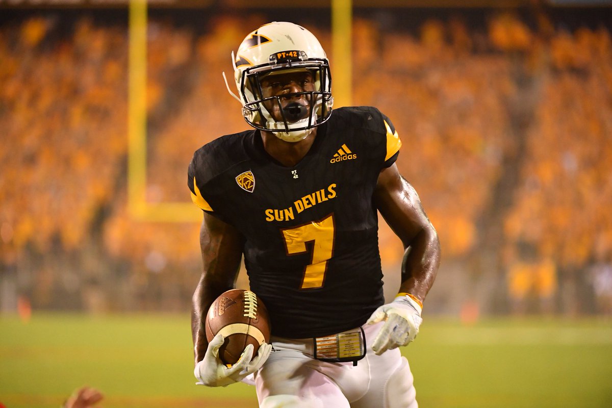 asu_saa's tweet image. This is how many touchdowns Kalen Ballage has tonight!!! #WrecktheTech #ForkEm