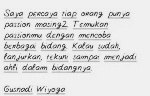 mpmindonesia's tweet photo. Temukan passion mu🙌
#gusnadiwiyoga
#passion #mpmindonesia https://t.co/Plbroo4cRv