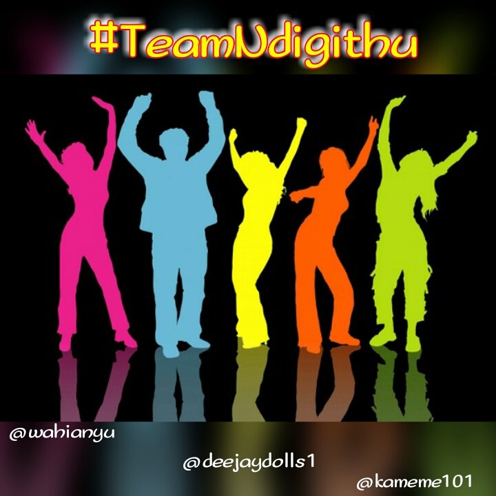 #TeamNdigithu.
Ndigithu ya Kigooco live on Kameme Fm tukiwa na Dj Dolls.........