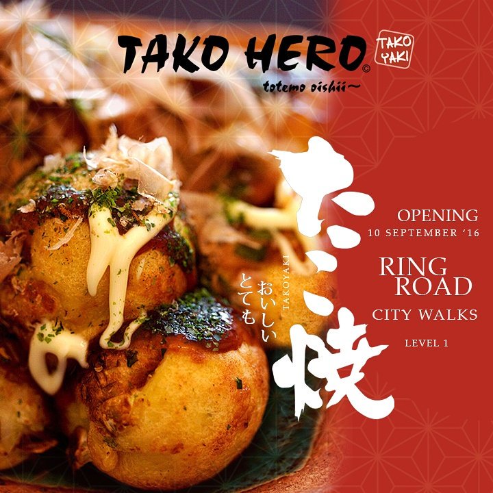 Tako_Hero's tweet photo. Now Open 😋👍🎌🐙📍 TAKO HERO Takoyaki &amp; Okonomiyaki @citywalksMDN 

So fast come and try it..totemo oishii~ https://t.co/Ud7Z2fmUSF
