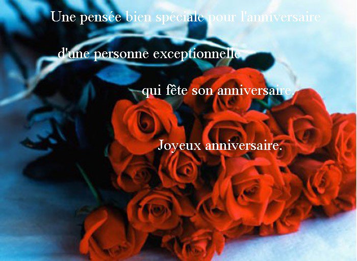 Devignes Bernadette Bon Anniversaire Richard Un Pensee Speciale Pour Une Personne Particuliere