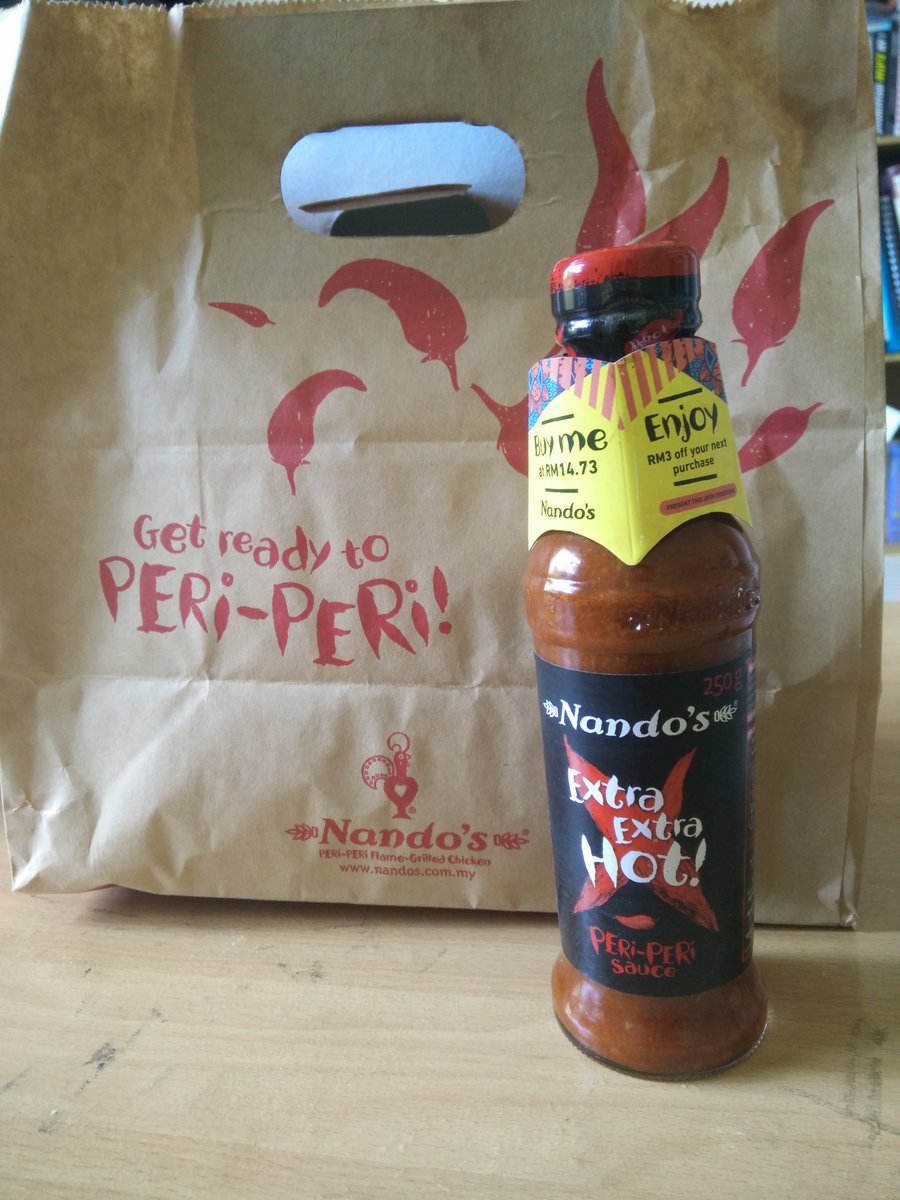 TaufiqErsyad's tweet photo. I need a little more heat in my life ;D
#Nandos #ExtraExtraHot https://t.co/6YUUQ9dcJY