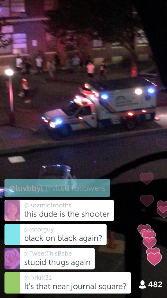katchonflip's tweet photo. LIVE on #Periscope: gun shots fired 💥💥💥🔫 https://t.co/ipB8qIMcVN https://t.co/LeSrKKtMUv