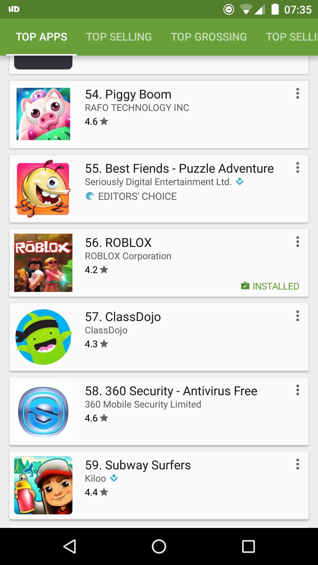 Lexi on X: @Alexnewtron And here's @ROBLOX on the Google Play Top Charts:   / X