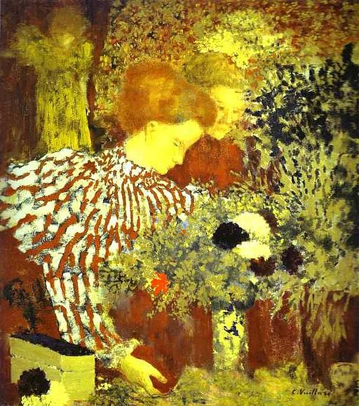 Woman in a Striped Dress  (1895)

Édouard Vuillard