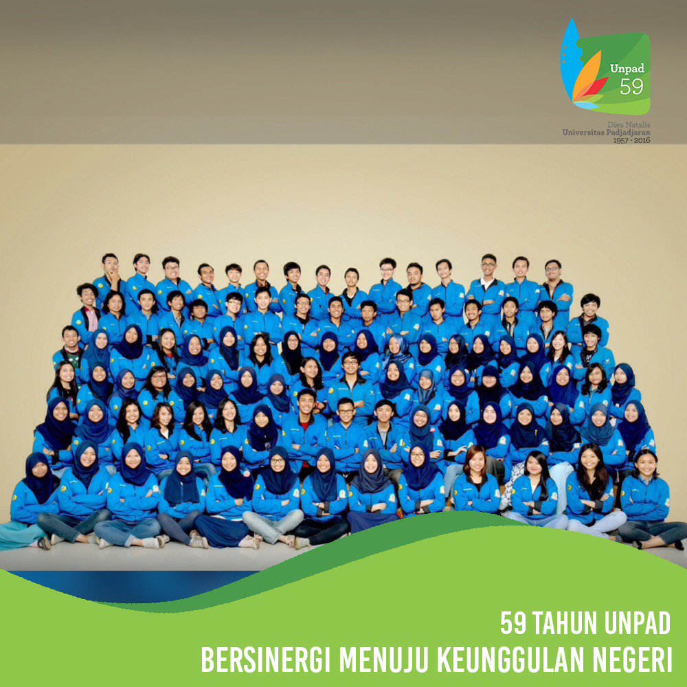 Dirgahayu Almamaterku, Universitas Padjadjaran.

Salam Satu Unpad!
#DiesUnpad #Unpad59