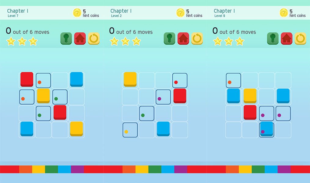 GameGulp's tweet photo. Solve puzzles by mixing colors in Spectrum 6: https://t.co/w65Ex4UJLv @spectrum6game #DuskyDrones #iOsgames https://t.co/VBR41Dw9g5