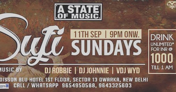 ASOMClub's tweet photo. #Sunday is meant 2 b full of #relaxation &amp; #peace Gt indulged in smthng #soulful with us @ASOMClub #sufi #music https://t.co/OUsxy1hM7I