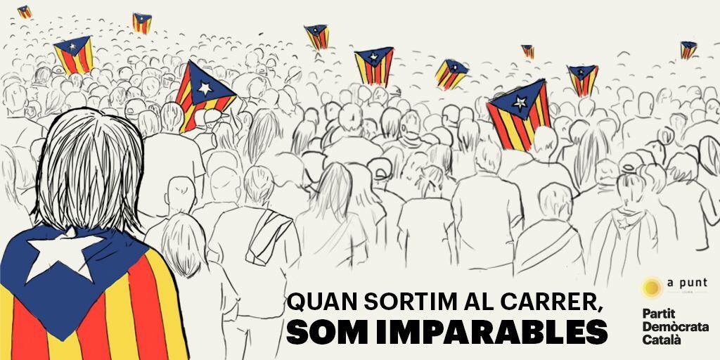 JuntsxCatSants's tweet photo. Bona diada! #11Sep2016 quan sortim al carrer, som imparables https://t.co/mNywu1IoBd