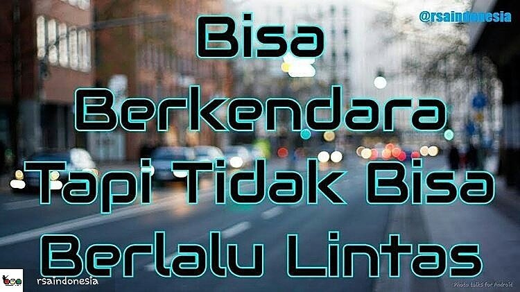 Banyak orang bisa berkendara tapi tidak bisa berlalu lintas. #roadrules #roadethics #roadsafety #segitigarsa