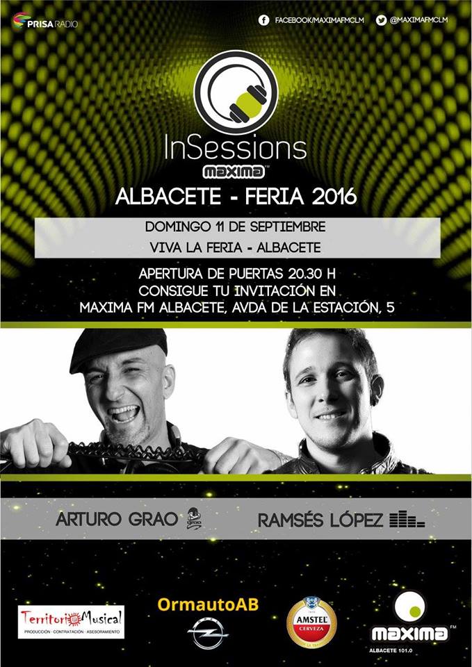 HOY Domingo llega #InSessionsAlbacete <a href="/VivaLaFeriaAB/">Viva La Feria AB</a> ¡Te esperamos! Foto by <a href="/PimPamPhoto/">PimPamPhoto</a>