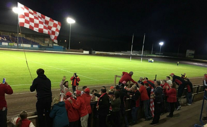 glasgowtigers's tweet photo. SUPPORT: The best fans in the UK! @OfficialComets last night. https://t.co/o91V969Sku