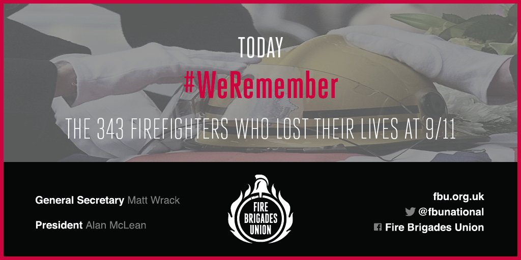 15 years on from 9/11, today #WeRemember all those who lost their lives in this great human tragedy.
#NeverForget