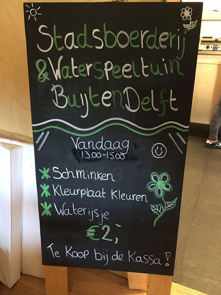BuytenDelft's tweet photo. Beestjes aaien, spetteren, kleuren, ponyritje, schminken, koffie of pannenkoek: kids blij, ouders blij😉
#zondag! https://t.co/Tq4DWHawGm