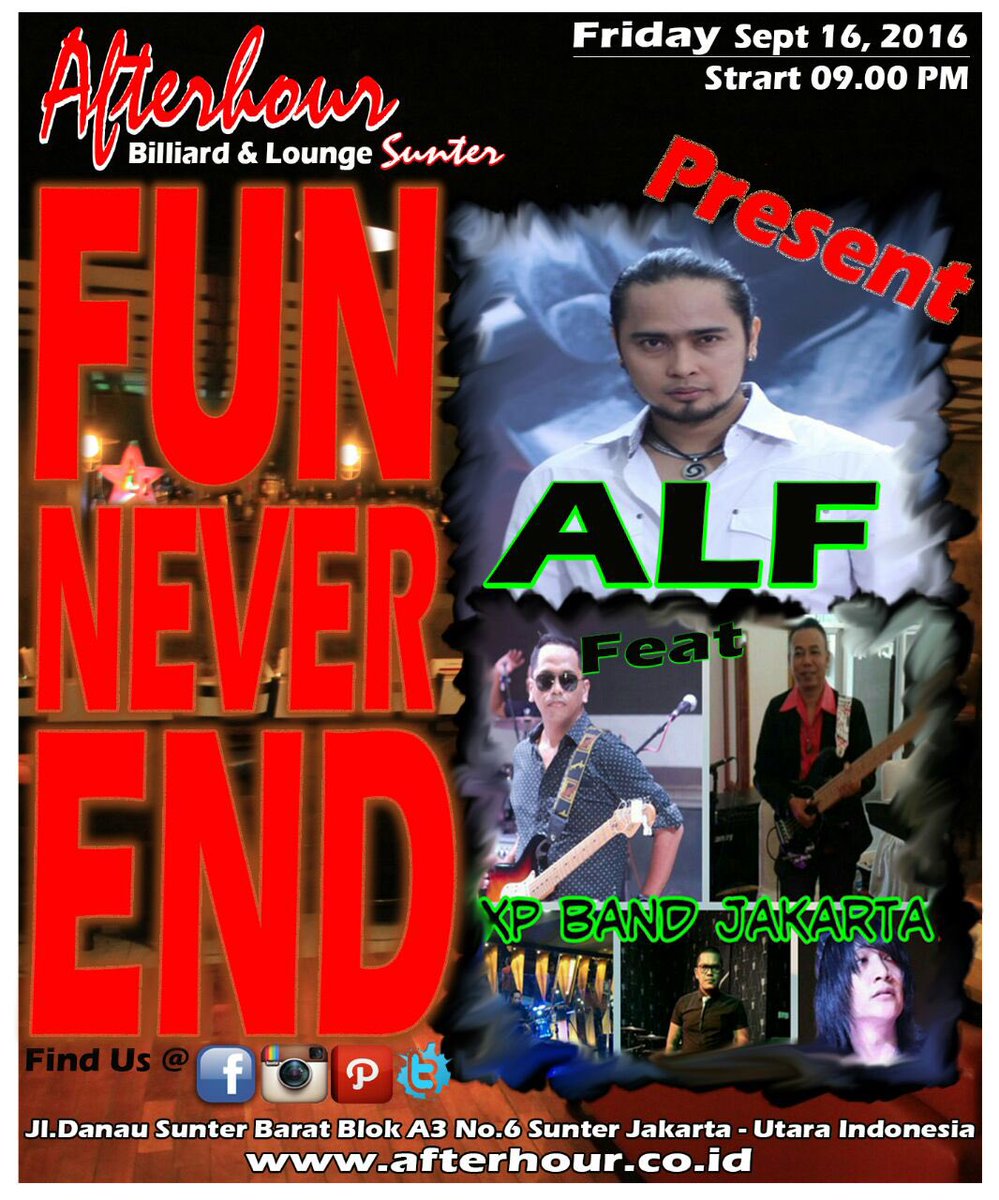 Alf_XP's tweet photo. Fun never end @afterhour_sunter jumat 16 sept 2016.. https://t.co/12M1kEx7X1
