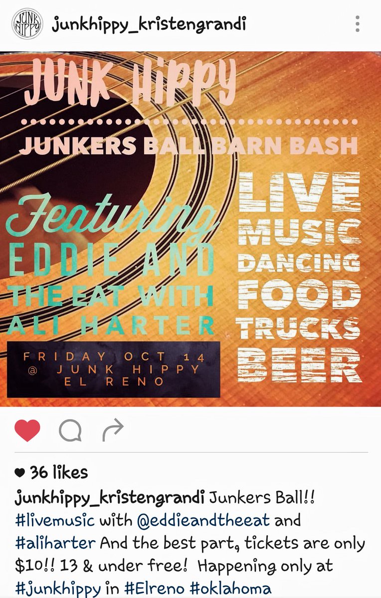#EddieandtheEAT #livemusic  @JUNKHIPPY #JunkersBall Oct14 @AliHarterMusic #vintage #merch #fest #beer #foodtruck
