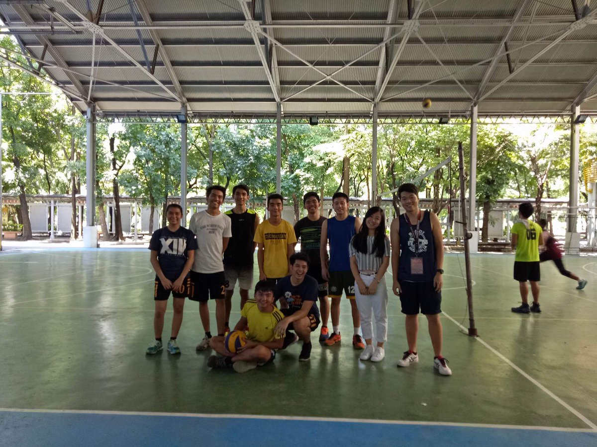 USTChES's tweet photo. ChES' Volleyball Team, together with some alumni & UP students, had their tryouts at the UST Practice Gym
#ChEPower https://t.co/vbnKssk1MX