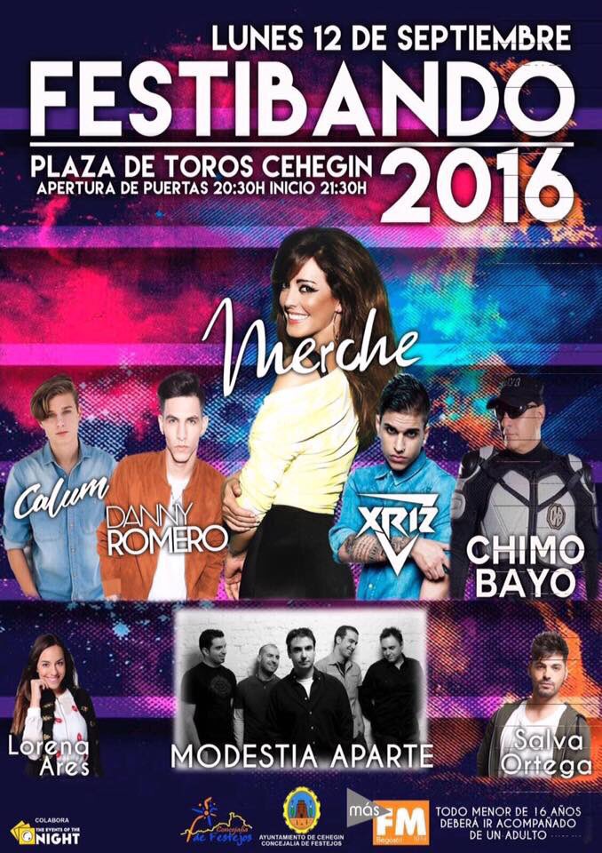 cfsalvaortega's tweet photo. @MaximaFmMurcia
MAÑANA @SalvaOrtega presenta su nuevo single #DimeNiña en el #FESTIBANDO !!
RT RT RT https://t.co/hCvn8kmu04