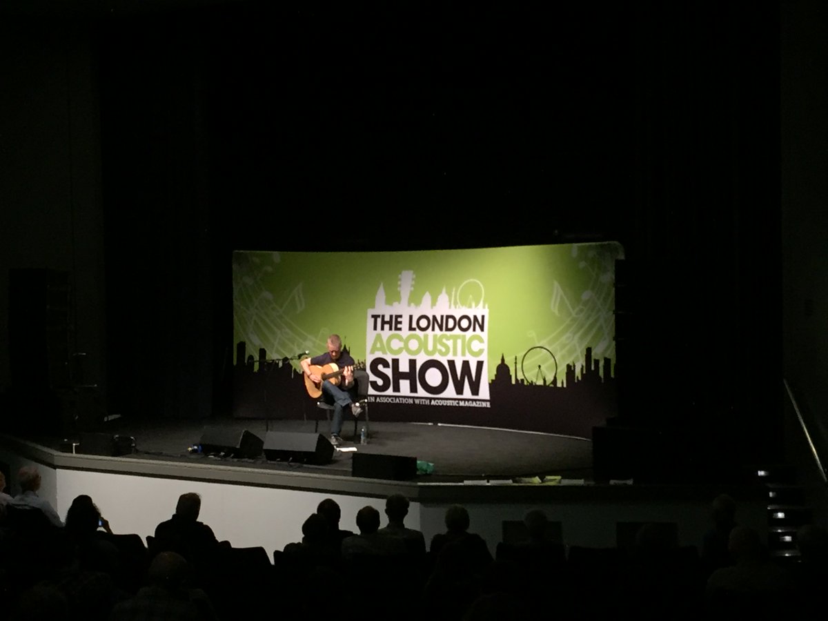 Here's a sneak peak inside our Main Stage with our second performer of the day@stuartryanmusic #LondonAcousticShow