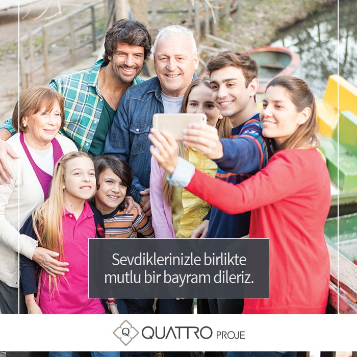 Sevdiklerinize birlikte mutlu bir bayram dileriz.