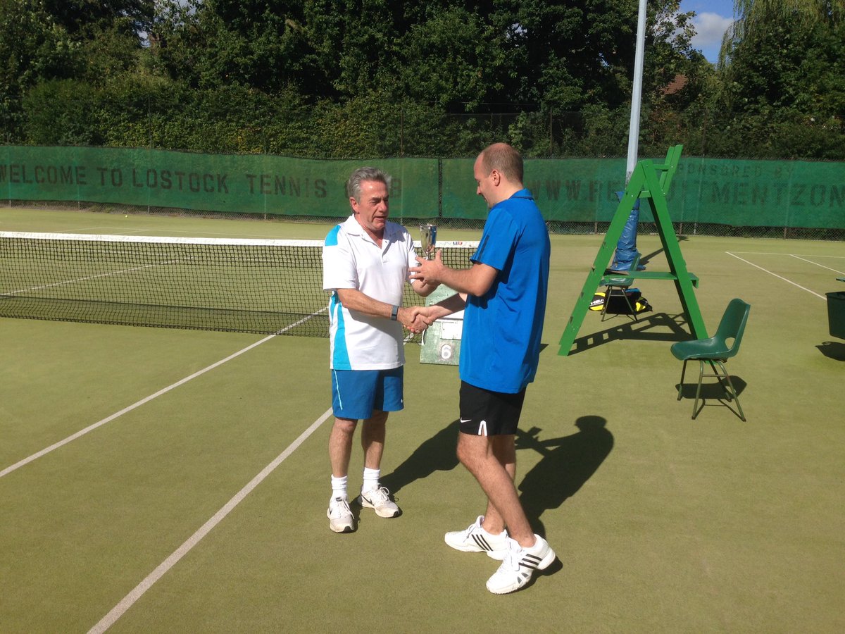 Well done to our Men's singles champion, Andy Westmoreland.