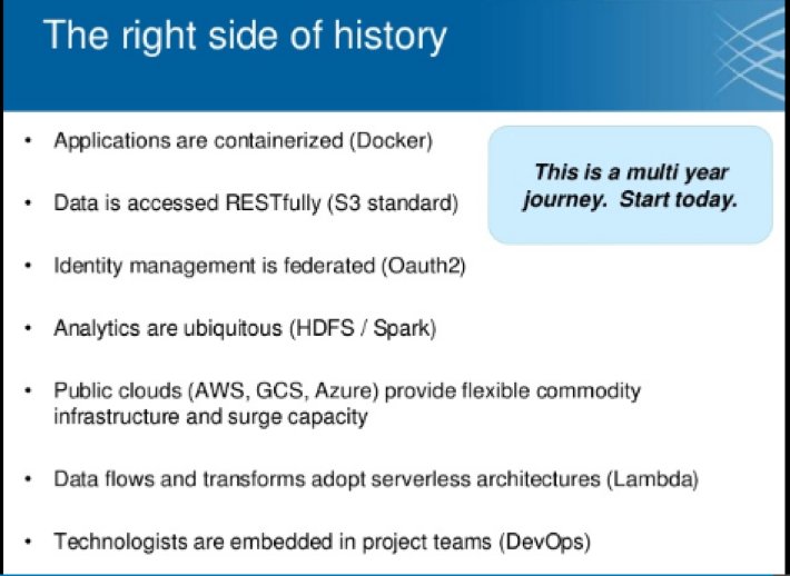 chris_dag's tweet photo. Listen to @fdmts and don't be on the wrong side of #BioIT history. https://t.co/LNschRaXT4 https://t.co/qdDlKKHSaT