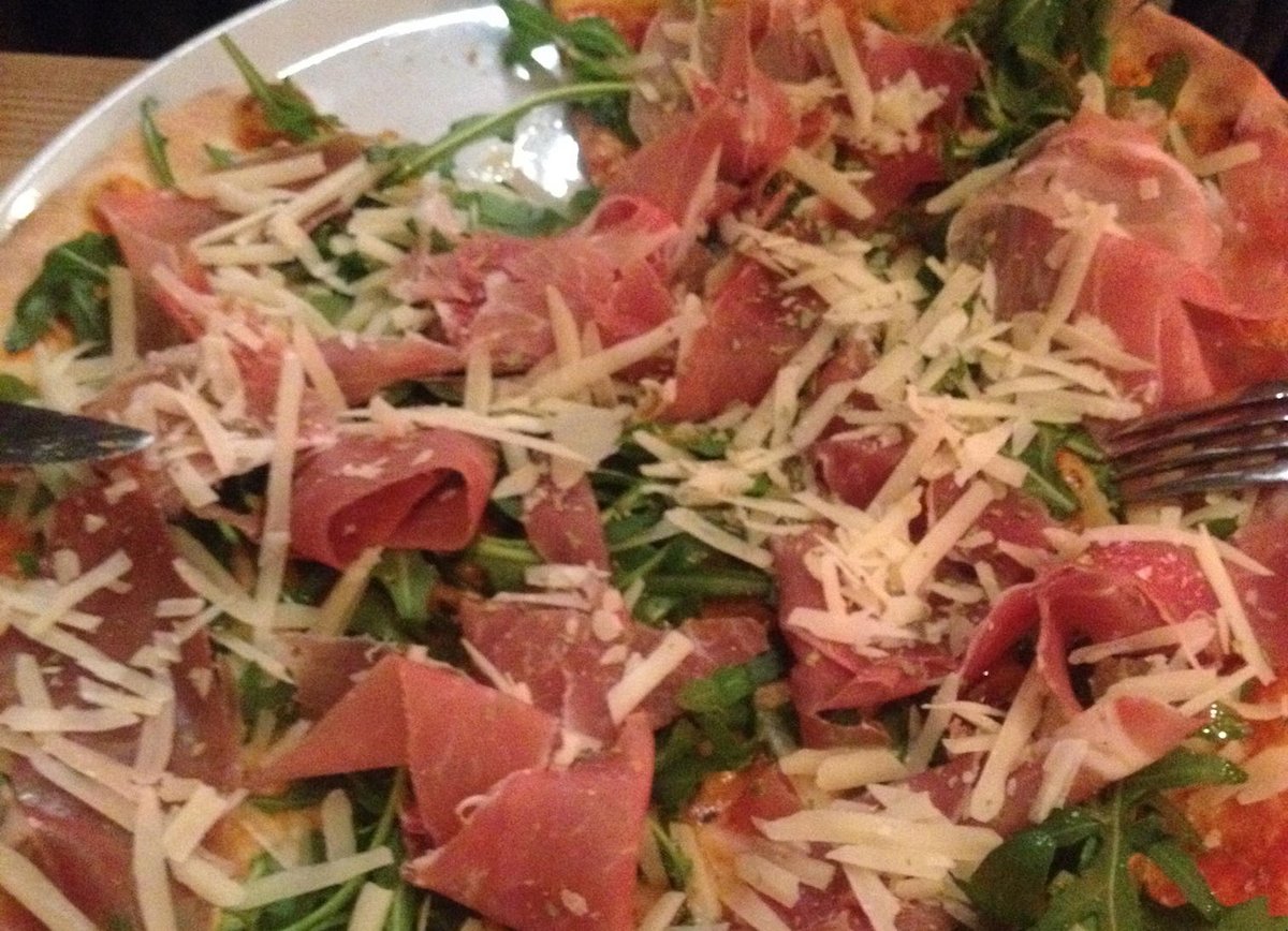 Heute Abend gibt's Pizza Parma. Yummie!