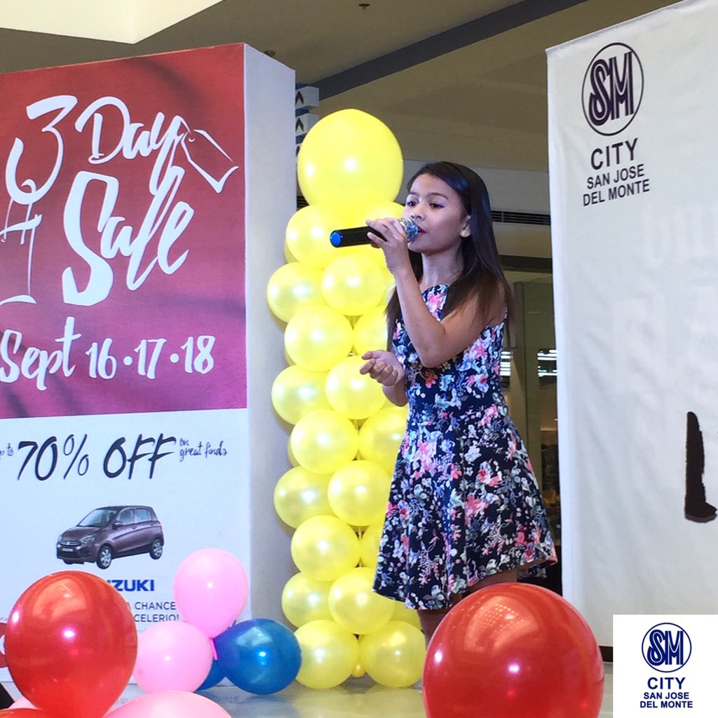 smcitysanjose's tweet photo. The Voice Kids Lyca Gairanod &amp; Reynan Dal-anay celebrates #HappyGrandparentsDay with us here at #SMCitySanJose! https://t.co/GWN7nAP48k