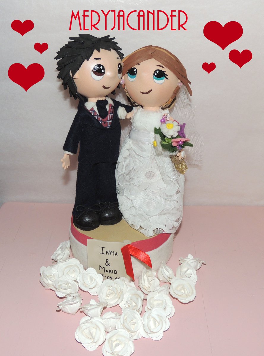 Meryjacanderbc's tweet photo. Que seais muy muy felices chicos!!!! #bodorrio #muñecos #boda https://t.co/n9sC6oBHc2