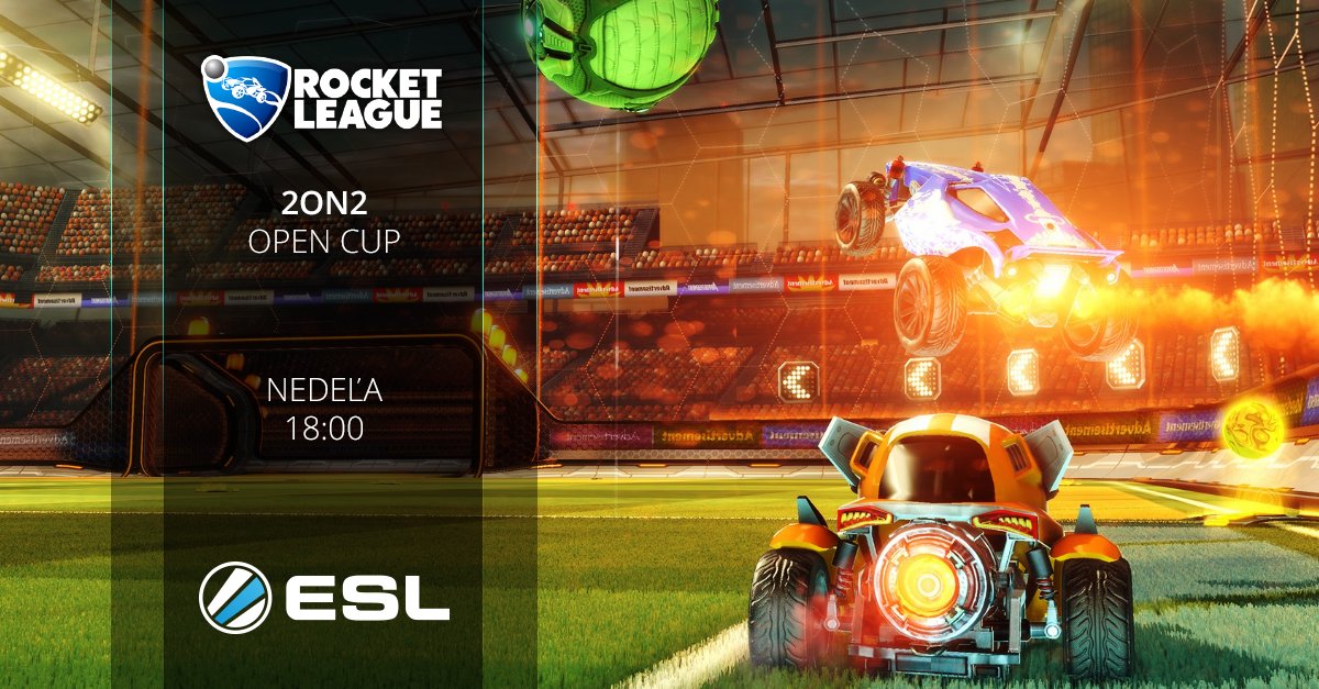 ESLCZSK's tweet photo. #RocketLeague #2on2 turnaj aj dnes!
https://t.co/7pcjkQHiY5 https://t.co/kIugxcdLG6