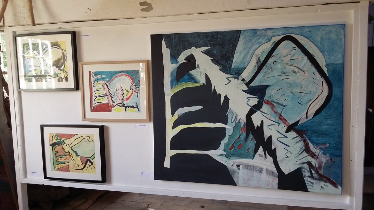 hmclain49's tweet photo. Great to be exhibiting in an inspiring setting @Sprintmill. Exhibition open daily until 25th September, 11-4:30pm. https://t.co/W5jjcJ7Zuh