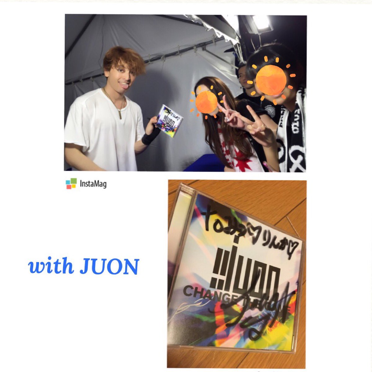 みつ ウラワン終了後 Juonのサイン会へ 優しくて気さくでカッコ良かったぁ 吉田美和ちゃんのダーリンです Joeにゃんにも会えて握手もしてもらって ファジコンの復活 期待してます Juon Fuzzycontrol みつ ウラワン終了後 Juonのサイン会へ 優しくて気さくでカッコ良かったぁ 吉田美和ちゃんのダーリンです Joeにゃんにも会えて握手もしてもらって ファジコンの復活 期待してます Juon Fuzzycontrol