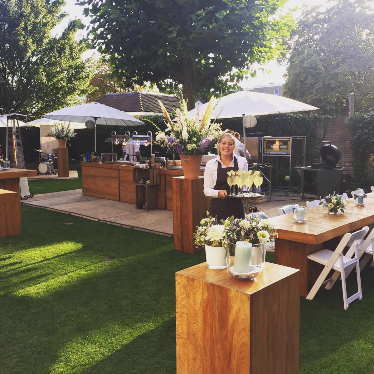 #gardenparty in Velp gisteren.