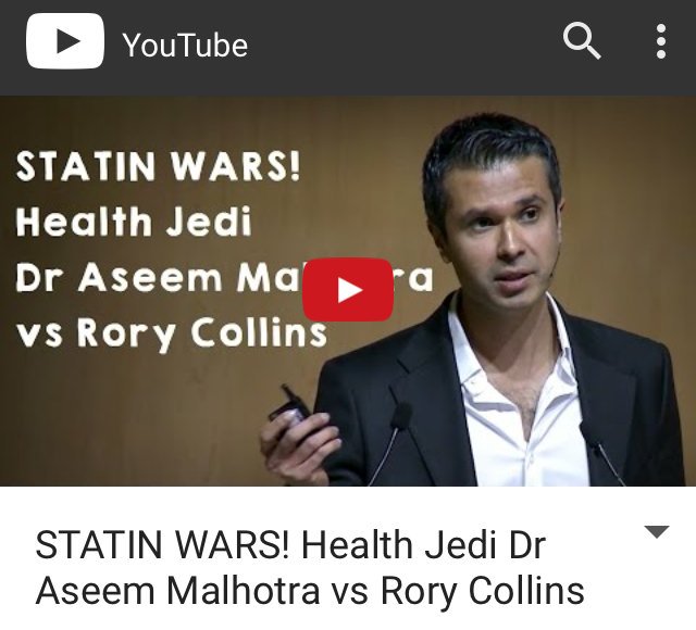 DrAseemMalhotra's tweet photo. The #statins truth? Listen to my BBC Radio discussion with Prof Collins &amp; decide yourself https://t.co/ORII1dS1GB https://t.co/Ca67726eg8