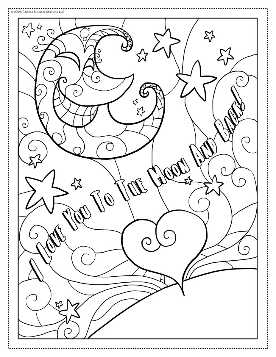 4seasonscreate's tweet photo. Love you to the Moon &amp; Back Coloring Page available: https://t.co/33RQAD4S4Y #coloringpages #moon #DOWNLOAD https://t.co/A5dlnnHnzC