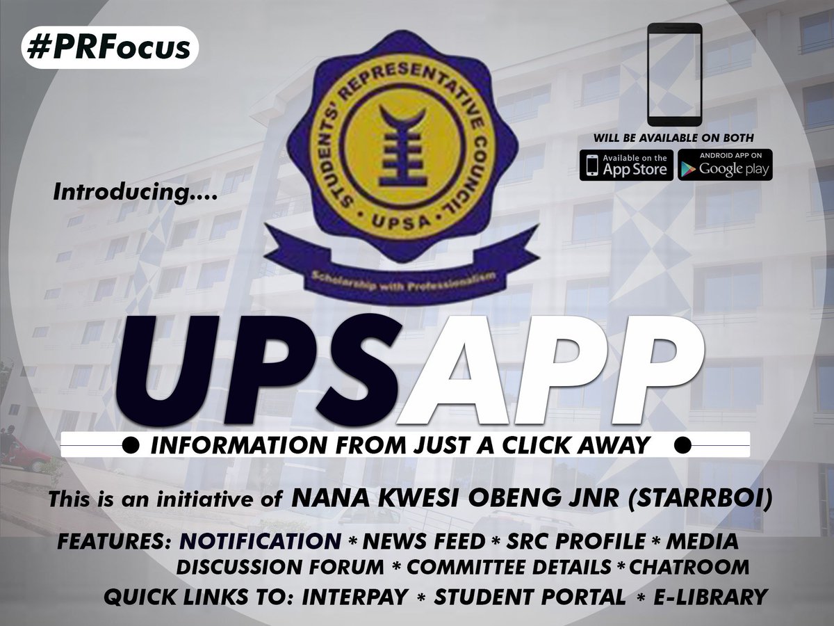 piramidgroupe's tweet photo. UPSA SRC APP
information from just a click away #PRFocus #UPSAPP #StarTeam #InsideUpsa https://t.co/BRdhcRm2LO
