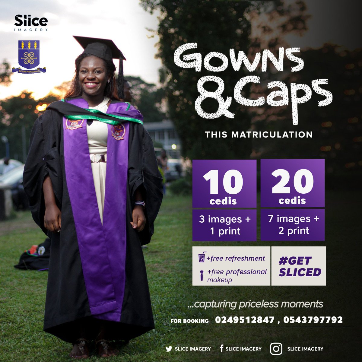2reeski_'s tweet photo. Start right, start with Slice. #UGMatriculation2016 #GetSliced @sliceimagery https://t.co/jm6Up3zRQ6