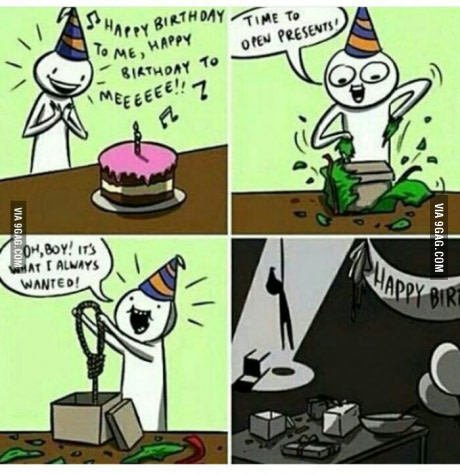fun4sads's tweet photo. Whenever someone forget's my bday... Find more Fun at https://t.co/qIl4IHfywJ #fun #cute #funny #funnyGIFs #funnyj… https://t.co/lsONvSvycE
