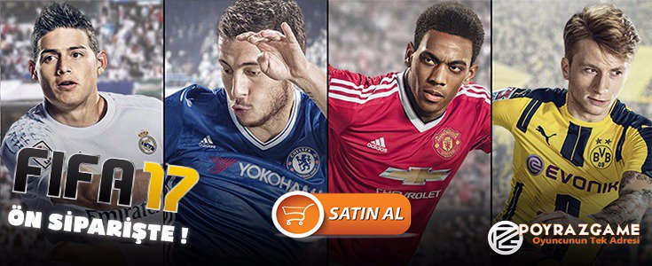 #FIFA17 Cd Key PoyrazGame Adresinde !
➤ goo.gl/texP6u