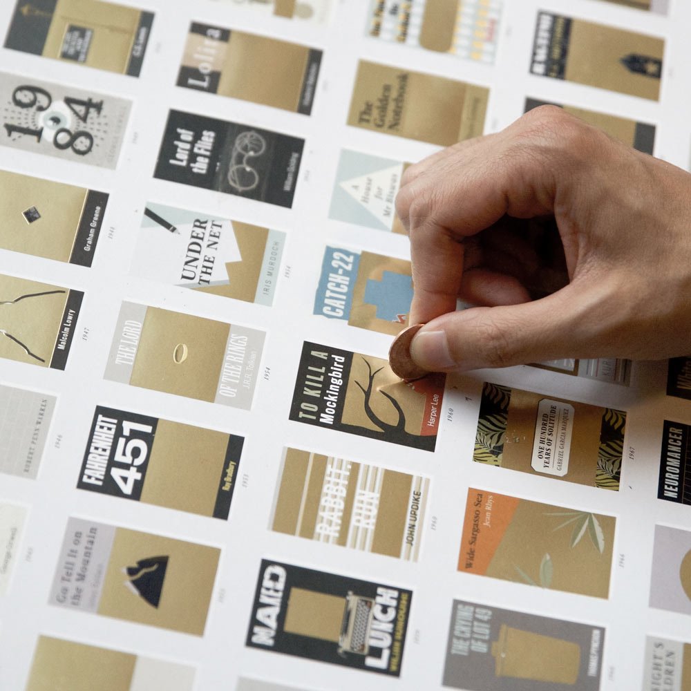 designmilk's tweet photo. Scratch-Off Chart of Books to Track as You Read  https://t.co/xKLngy50ni #fromthearchives https://t.co/MEu2agSOuj