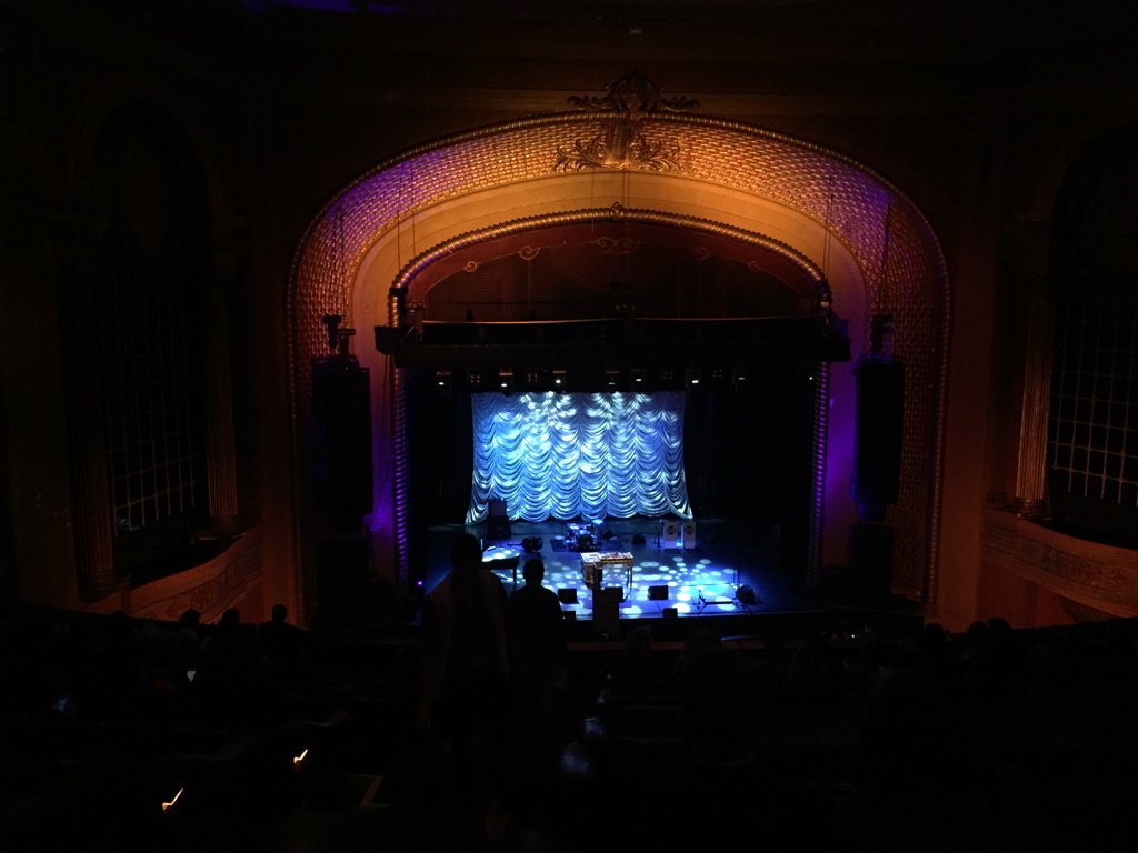 griffmiester's tweet photo. At the @PalaisTheatre waiting for @scottbradlee  Postmodern Jukebox with @flingogal!!!
#datenight #fb #SBPMJ https://t.co/xKfW8YkRKY
