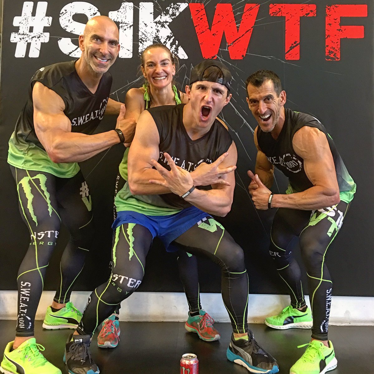 SWEAT1000's tweet photo. Incredible #S1KWTF event 👌 bought to you by @SWEAT1000 &amp; @MonsterEnergySA #WeAreS1K #JustStart #LifeChanging https://t.co/E1Jtruj7xX