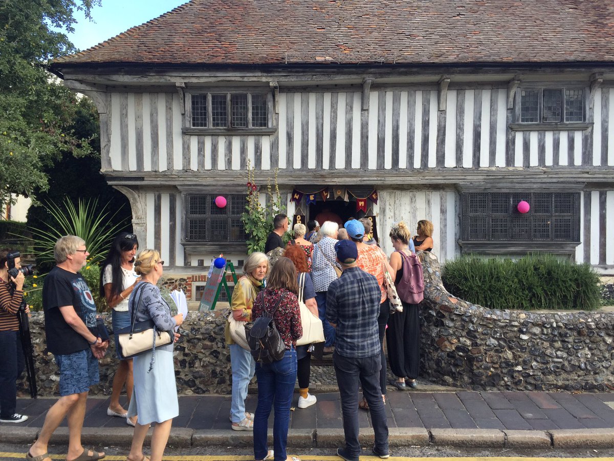 Happening right now Walk With Motifs of TS Eliot's The Waste Land by TC's TSE Research Group / @elspethpenfold